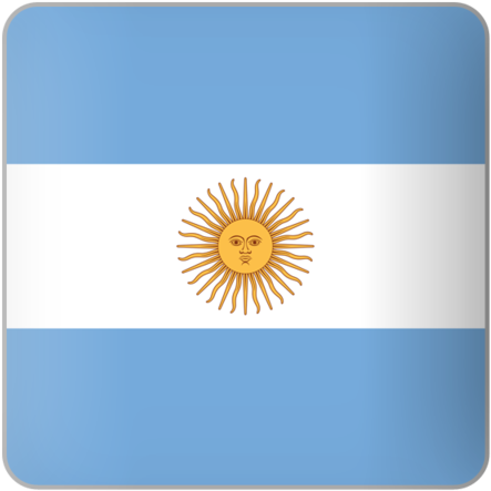 Argentina Flag Icon File - Icon Flag Argentina Png (640x480), Png Download