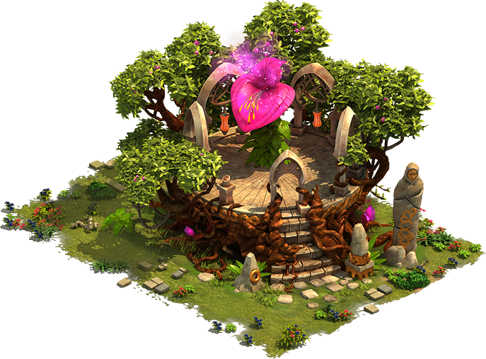 11 Happiness Elves Mothertree Cropped - Illustration (687x507), Png Download