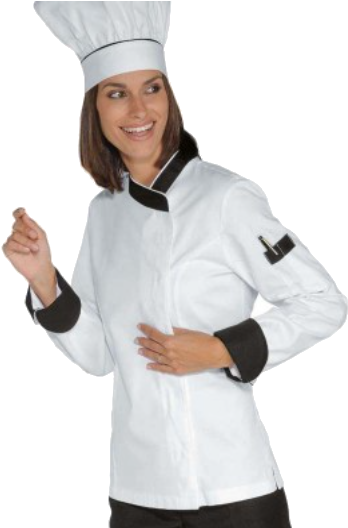 Download Chef Mujer Png Modelo De Uniforme Para Cocina Png Image With No Background Pngkey Com