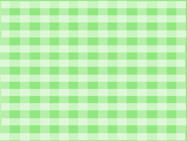 Plaid Clipart Green - Plaid Green (600x452), Png Download