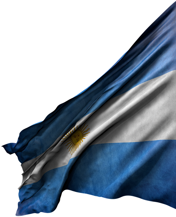 Laminated Poster Sun Argentina Flag Argentine Blue - Argentina (759x720), Png Download