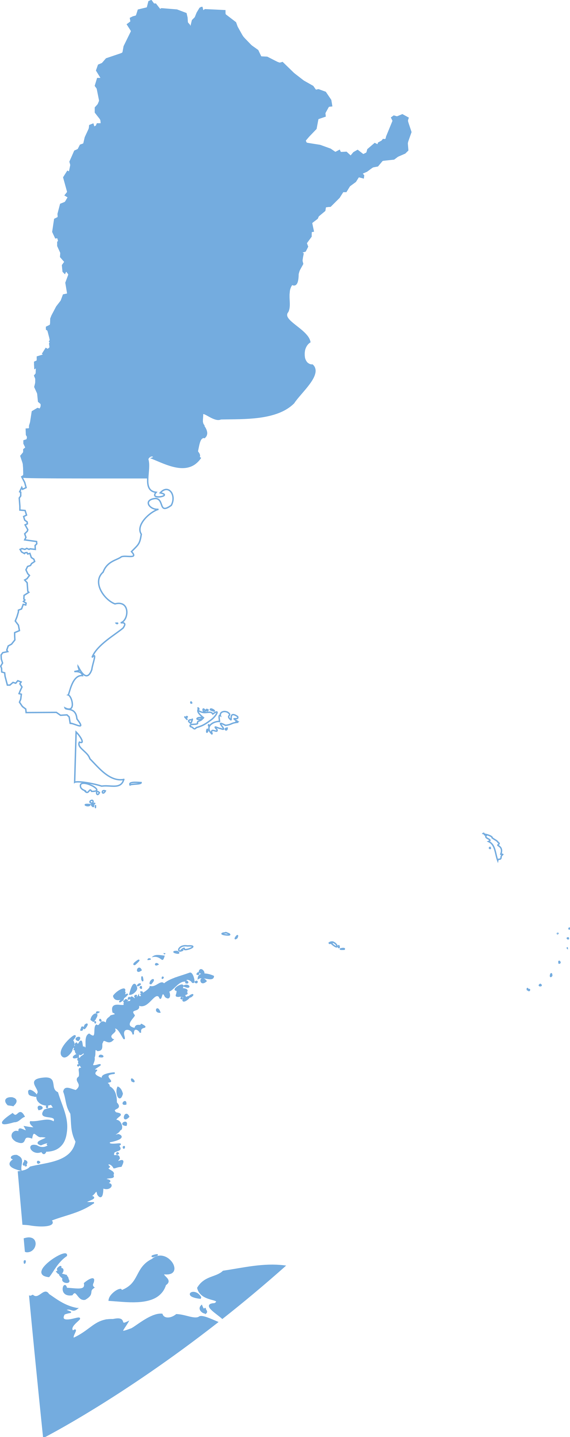 Open - Argentina Map Flag Png (2000x5040), Png Download