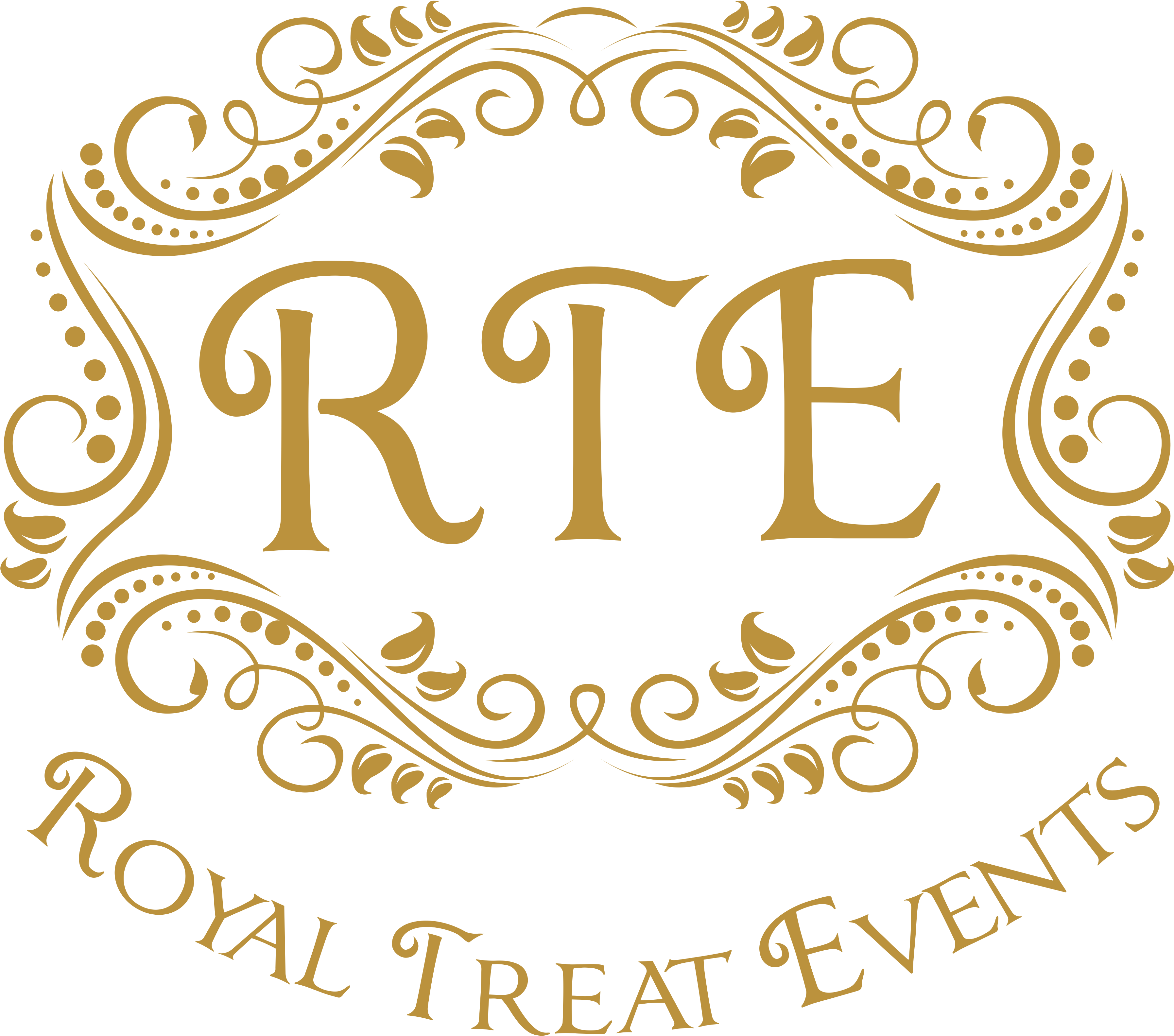 Clipart Royalty Free Stock Royal Treat Events Rte - Logo For Event Management Company (4995x3722), Png Download