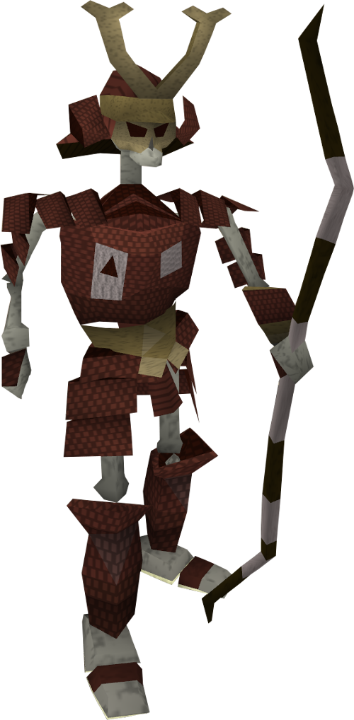 500px-skeleton Champion - Military Robot (500x1018), Png Download