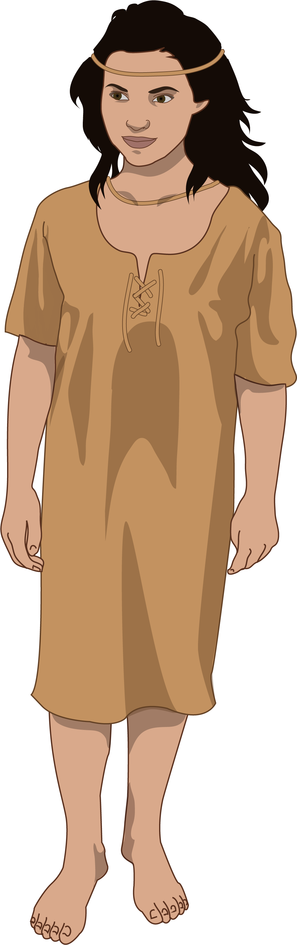 Aborigen Mujer - Aborigen Canario (2480x3508), Png Download