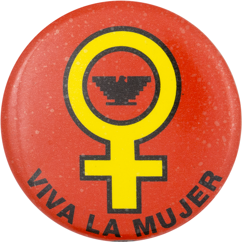 Viva La Mujer - Viva La Mujer Button (1000x947), Png Download