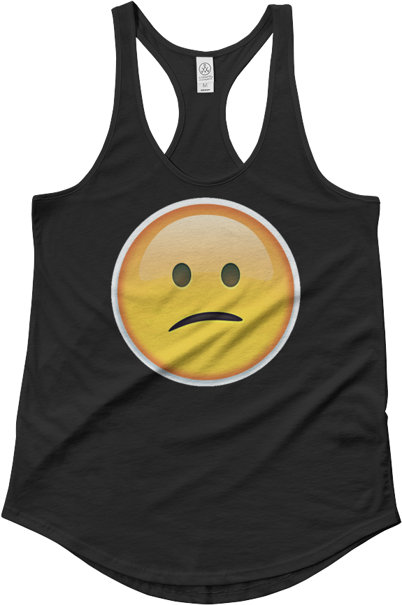 Women's Emoji Tank Top - Vintage Detailed 1920's Star Map * Women's Black Shirttail (1000x1000), Png Download