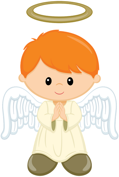 Grieve Clipart Sorry Boy - Angel Clipart Png (389x576), Png Download