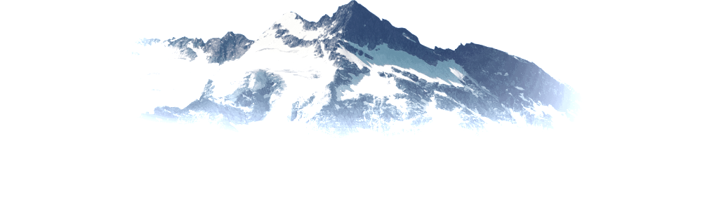 Png El Elemento Png De La Imponente Montaña De Nieve - Montaña Png (1024x287), Png Download