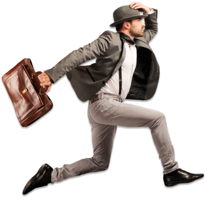 Download Aegres Man Running - Man Running With Suitcase ...