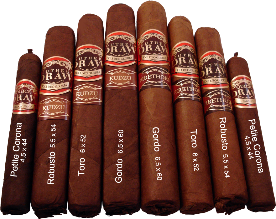 Cigar-sizes - Cigars (900x730), Png Download