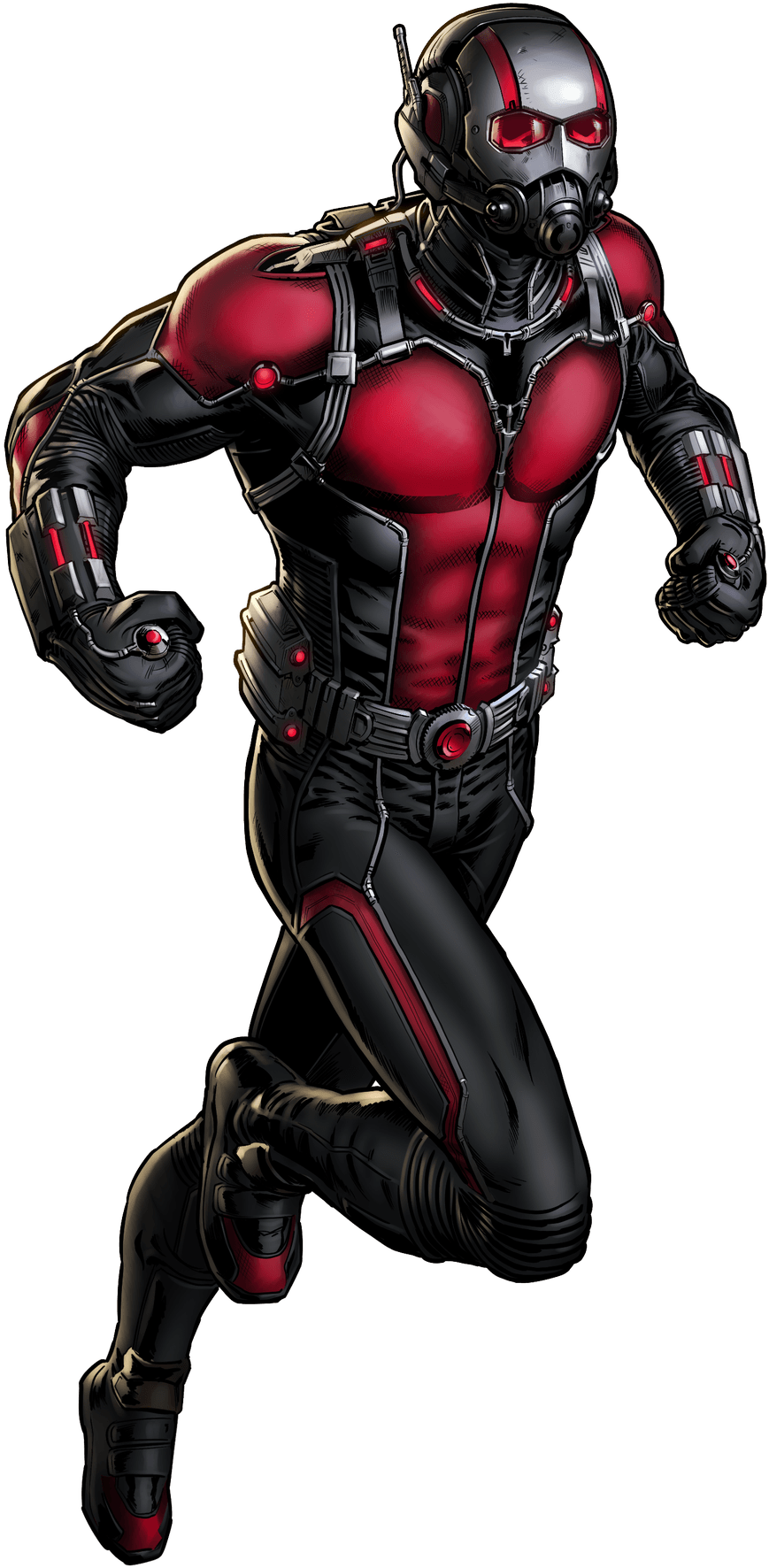 Ant Man Running - Super Heroes Ant Man (1024x1878), Png Download