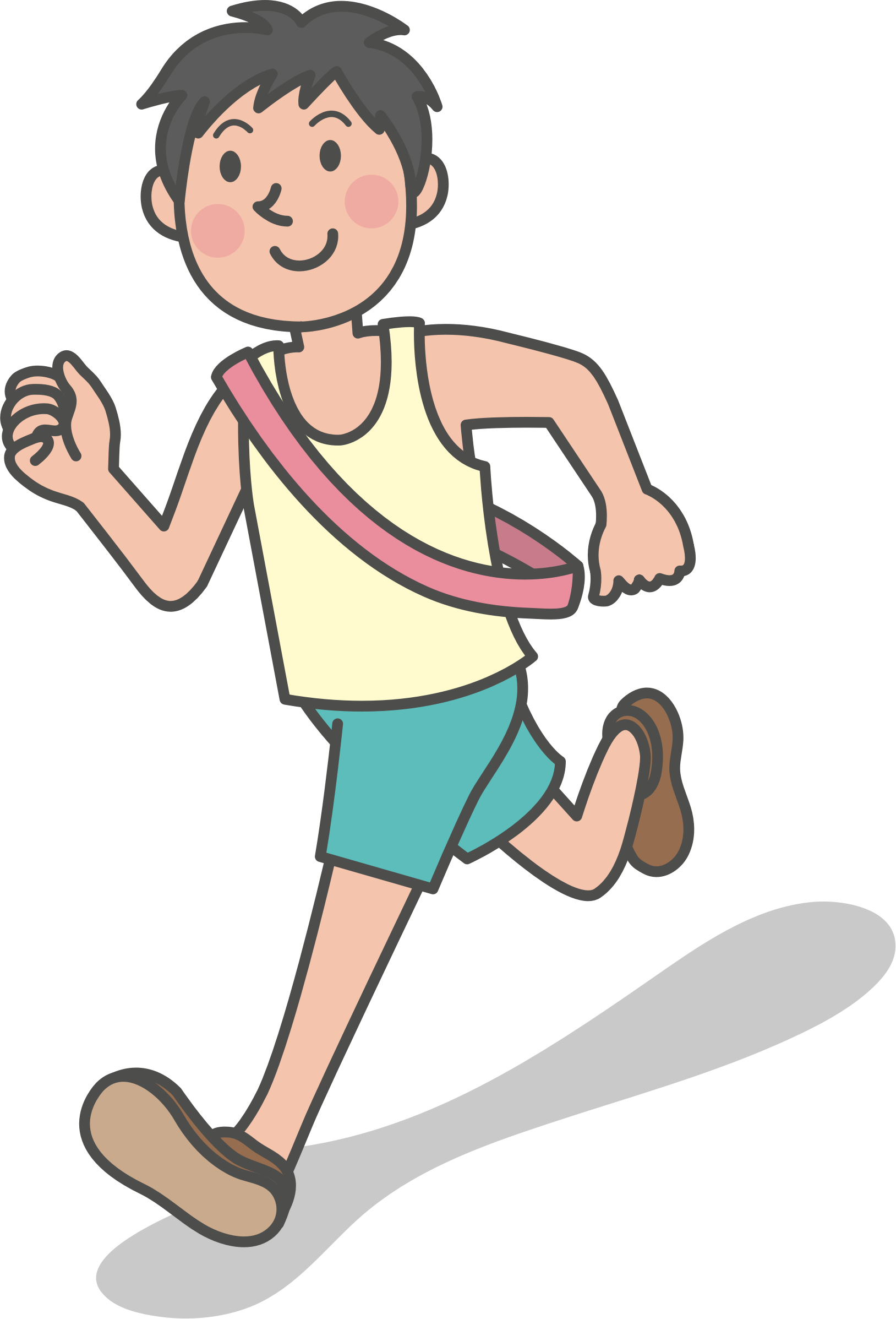 This Free Icons Png Design Of Running Man (1628x2395), Png Download