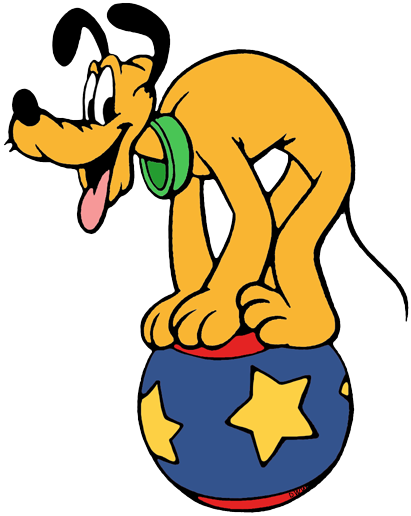 Pluto Svg Clip Art - Mickey Mouse Circus Png (411x516), Png Download