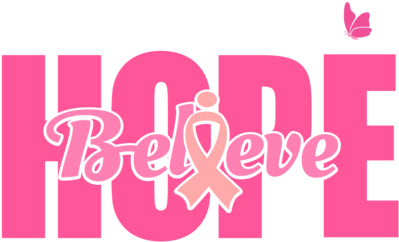 Hope Awareness Ribbon - Breast Cancer Awareness Svg (479x287), Png Download