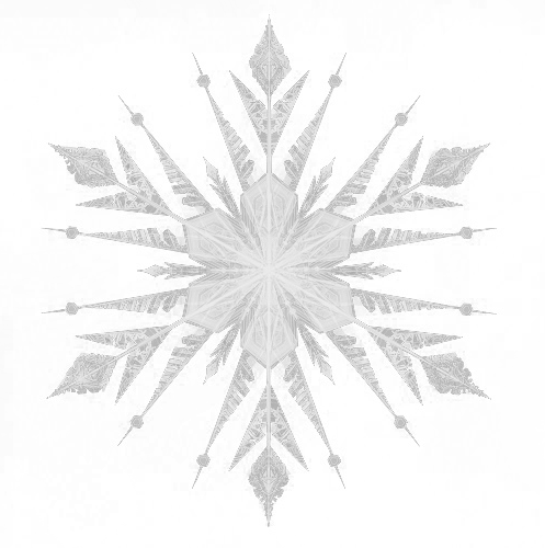 Copos De Nieve Frozen Png Clipart Elsa - Transparent Snowflake (497x500), Png Download