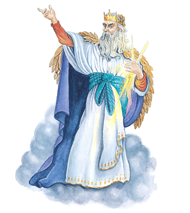 Pluto Is The Ruler Of The Underworld Which Is Where - Jupiter The Roman God (400x300), Png Download