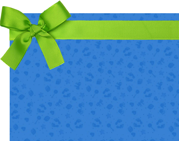 Wbounce Bg Ribon - Cadeaux (610x480), Png Download