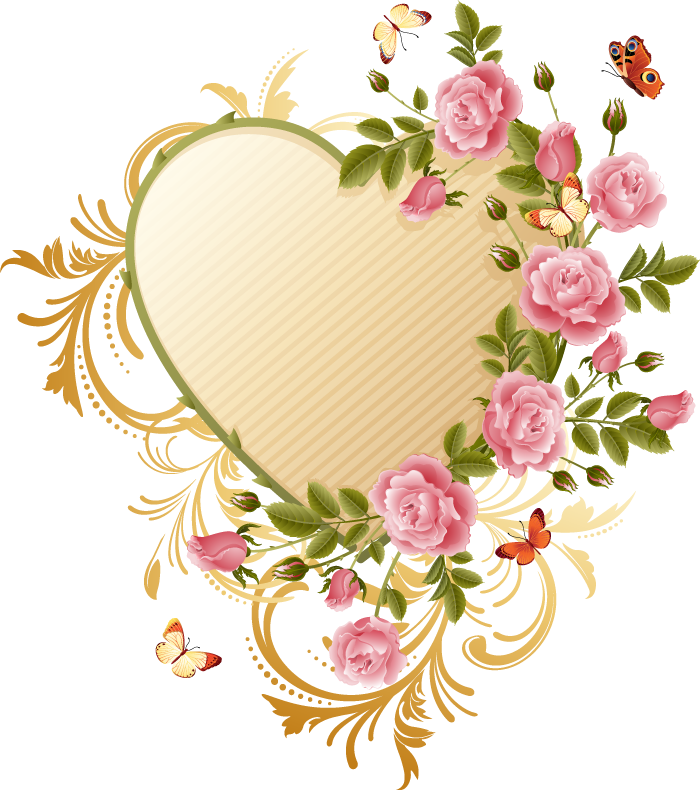 Яндекс - Фотки - Yellow Roses And Butterflies (700x790), Png Download