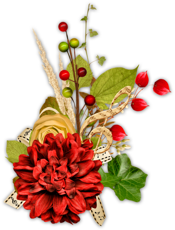 Pin By Puddykat - Flower (600x777), Png Download