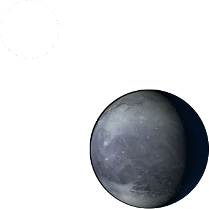 Planet Pluto Png - Pluto The Planet (1000x1000), Png Download