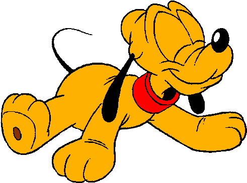 Pluto Em Png - Bees Cartoon Clipart (530x392), Png Download