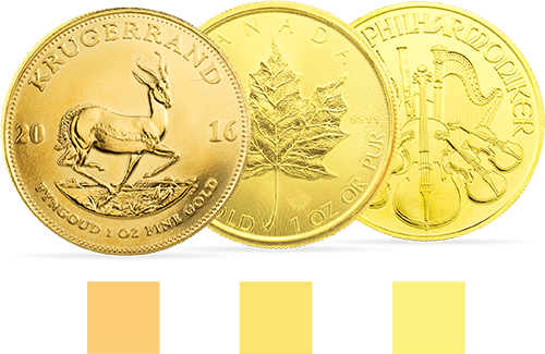 The Addition Of Copper Only Makes The Krugerrand Somewhat - Golden Coins (500x325), Png Download