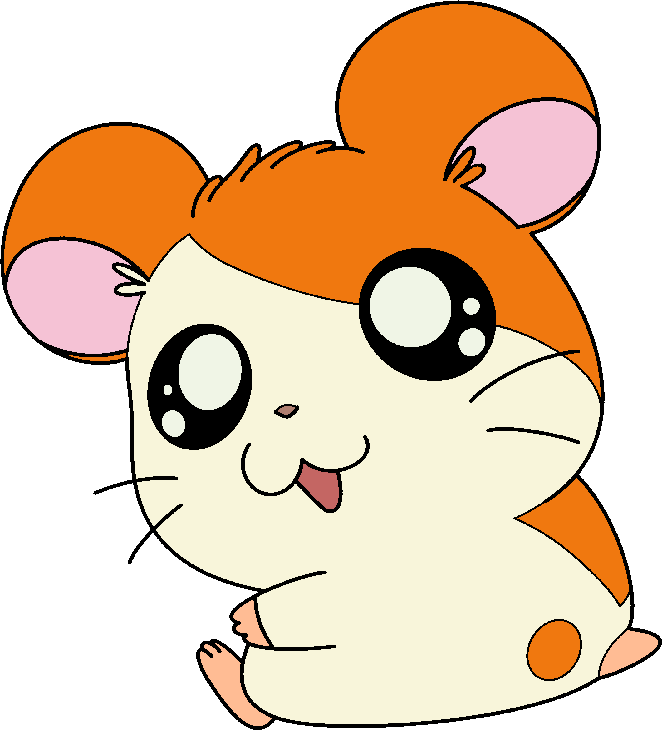 Hamtaro Cartoon Art Styles, Hamtaro, Cute Drawings, - Hamtaro Png (2300x3100), Png Download
