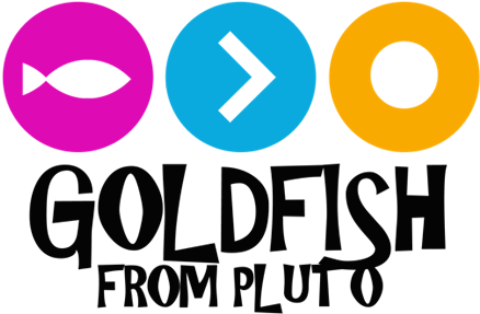 Goldfish From Pluto - Circle (864x432), Png Download