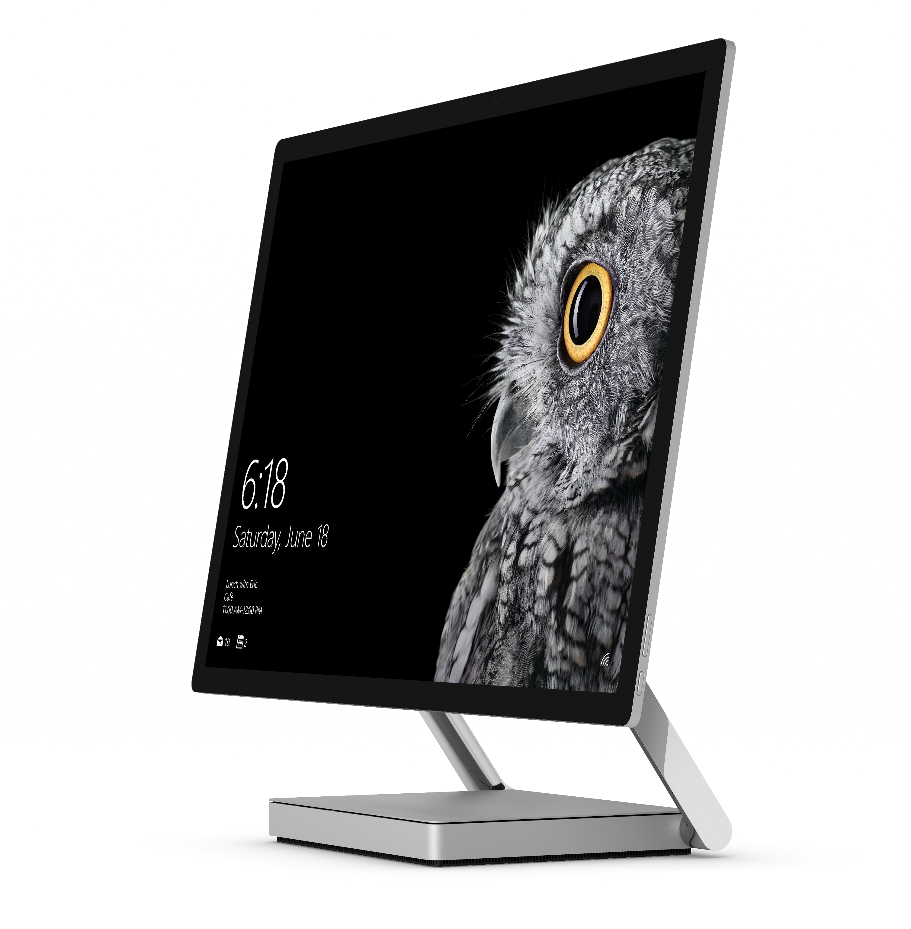 The Microsoft Surface Studio Review - Microsoft Surface Studio I7 32gb 2tb (3016x3081), Png Download
