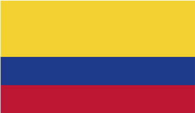Bandera Colombia - Bandera De Colombia Larga (400x400), Png Download