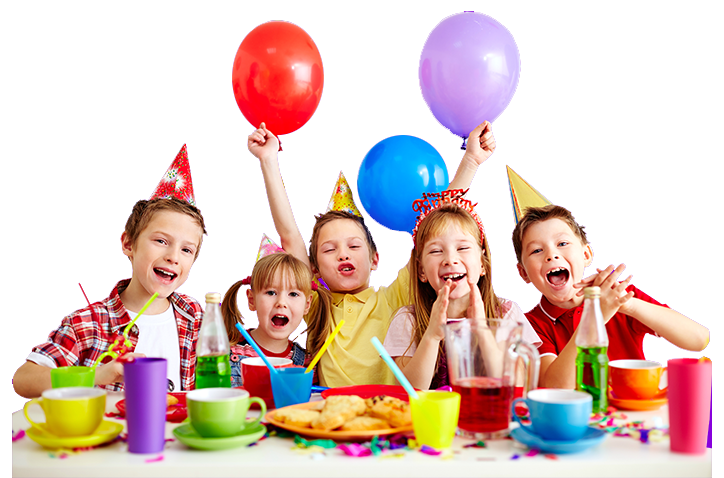 Standard Party - Happy Birthday With People (724x478), Png Download