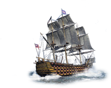 Barco Antiguo - Manowar Boat (400x300), Png Download