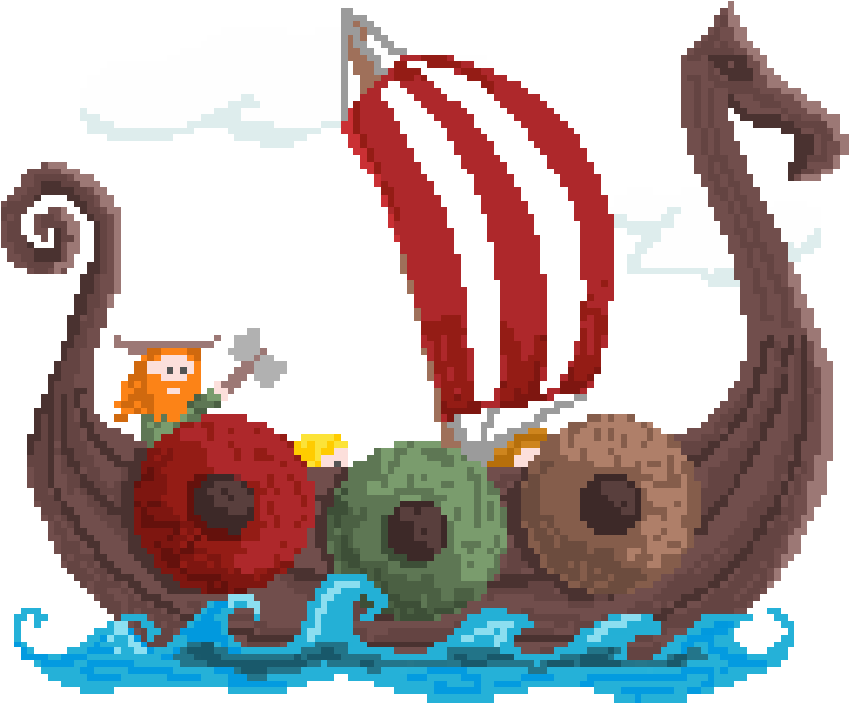 Png Download - Barco Vikingo Png (1701x1426), Png Download