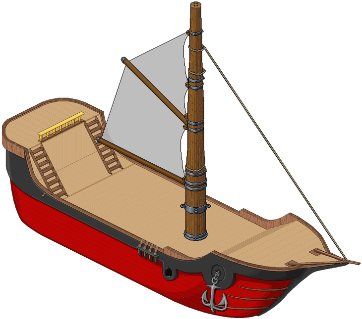 Barco - Steamboat (741x741), Png Download