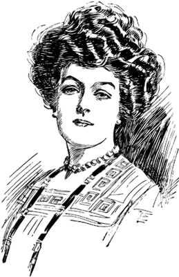 Dama De Epoca Dibujo - Engraving Portrait Sad Woman 19th Century (400x400), Png Download