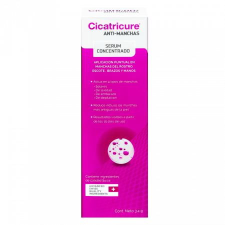 Serum Facial Concentrado Anti Manchas X 3,4 Gr - Cicatricure Anti Manchas En 15 Dias (450x450), Png Download