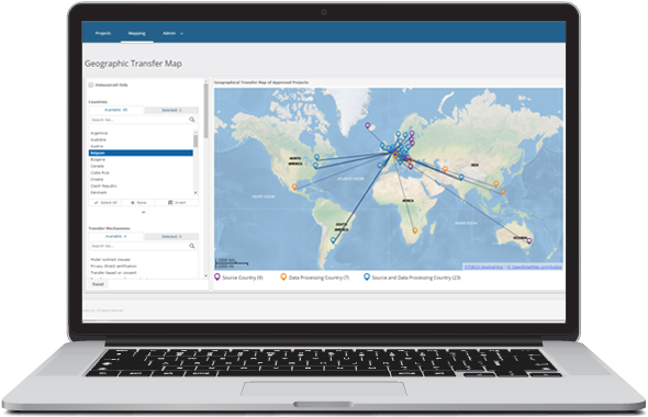 Are You Ready To Report On Gdpr Compliance - Palomar Pin World - Light Blue (600x393), Png Download