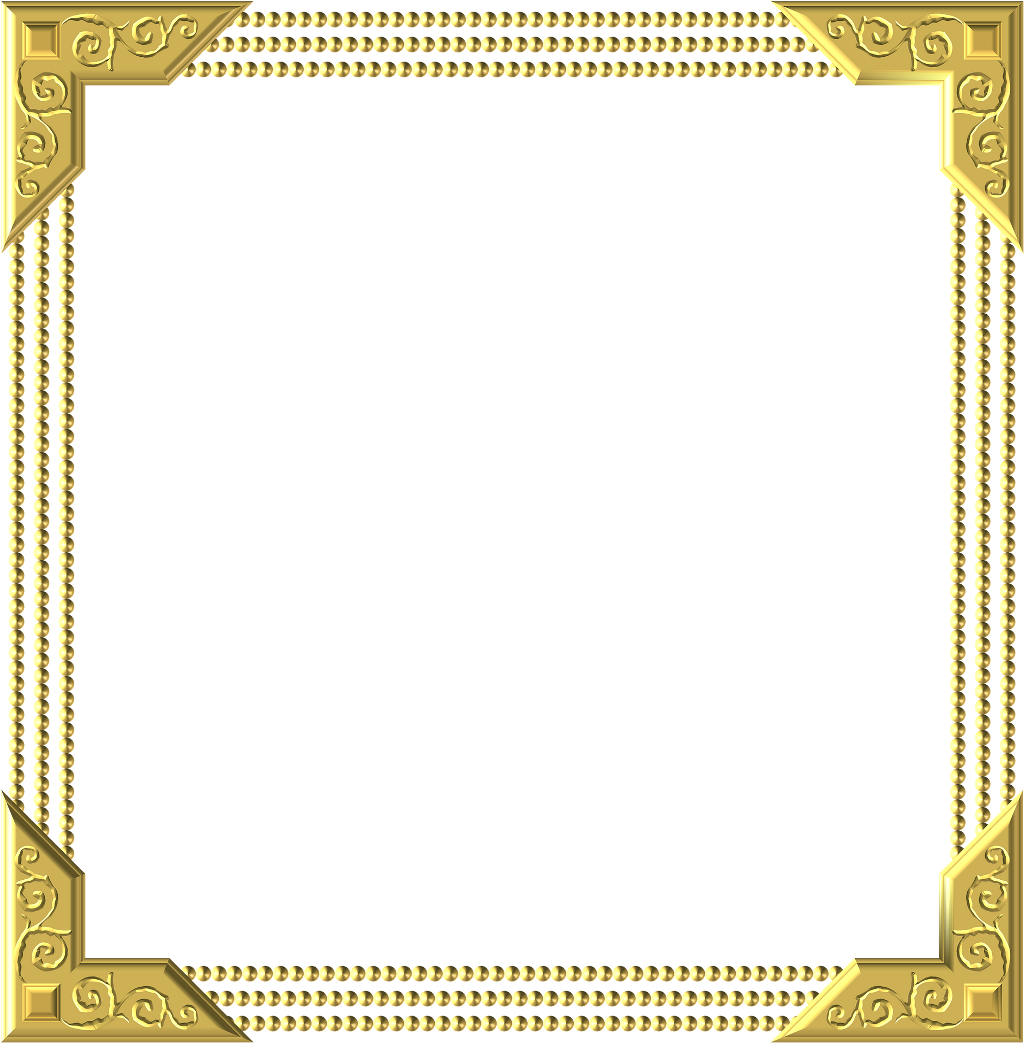 Frame Royal Gold Square Embellishment - Borderline Certificate Design Border (1024x1043), Png Download