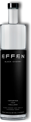 Effen Black Cherry Vodka (405x500), Png Download