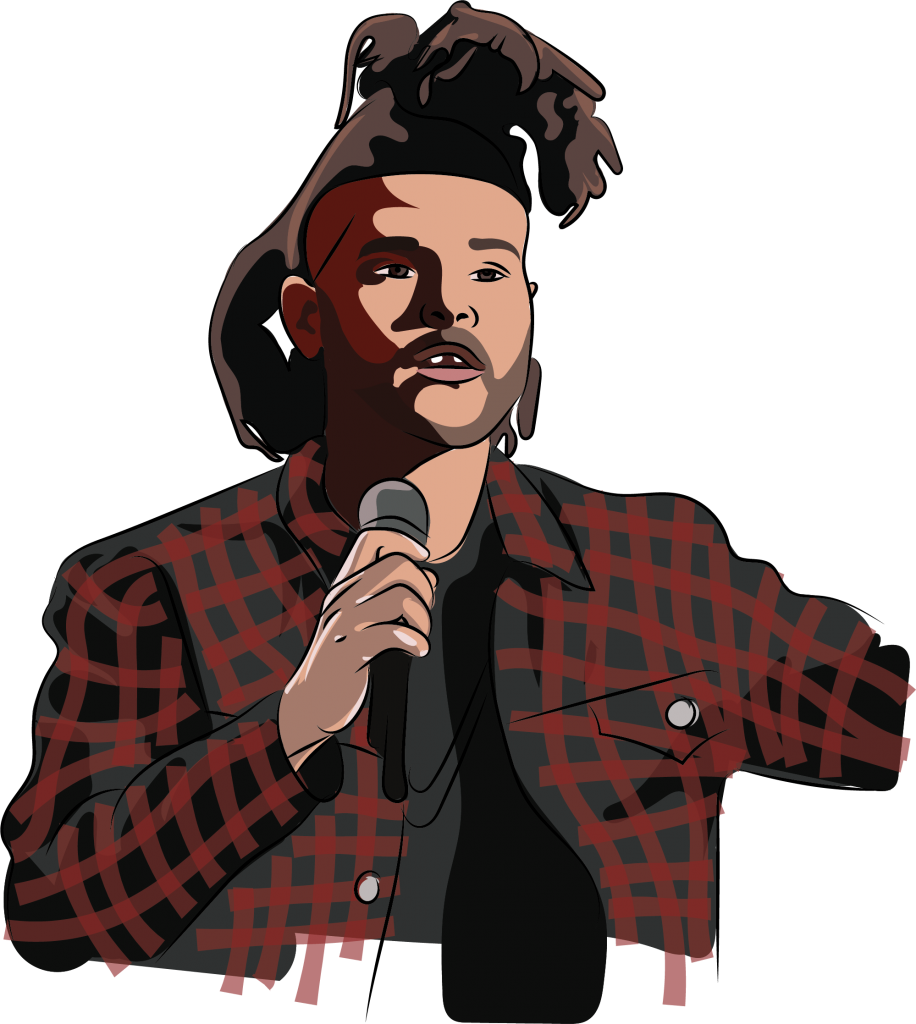 Post Navigation - The Weeknd (916x1024), Png Download
