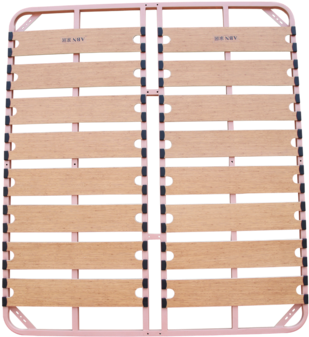 Royal Furniture Bed Frames Queen Metal - Wood (350x350), Png Download