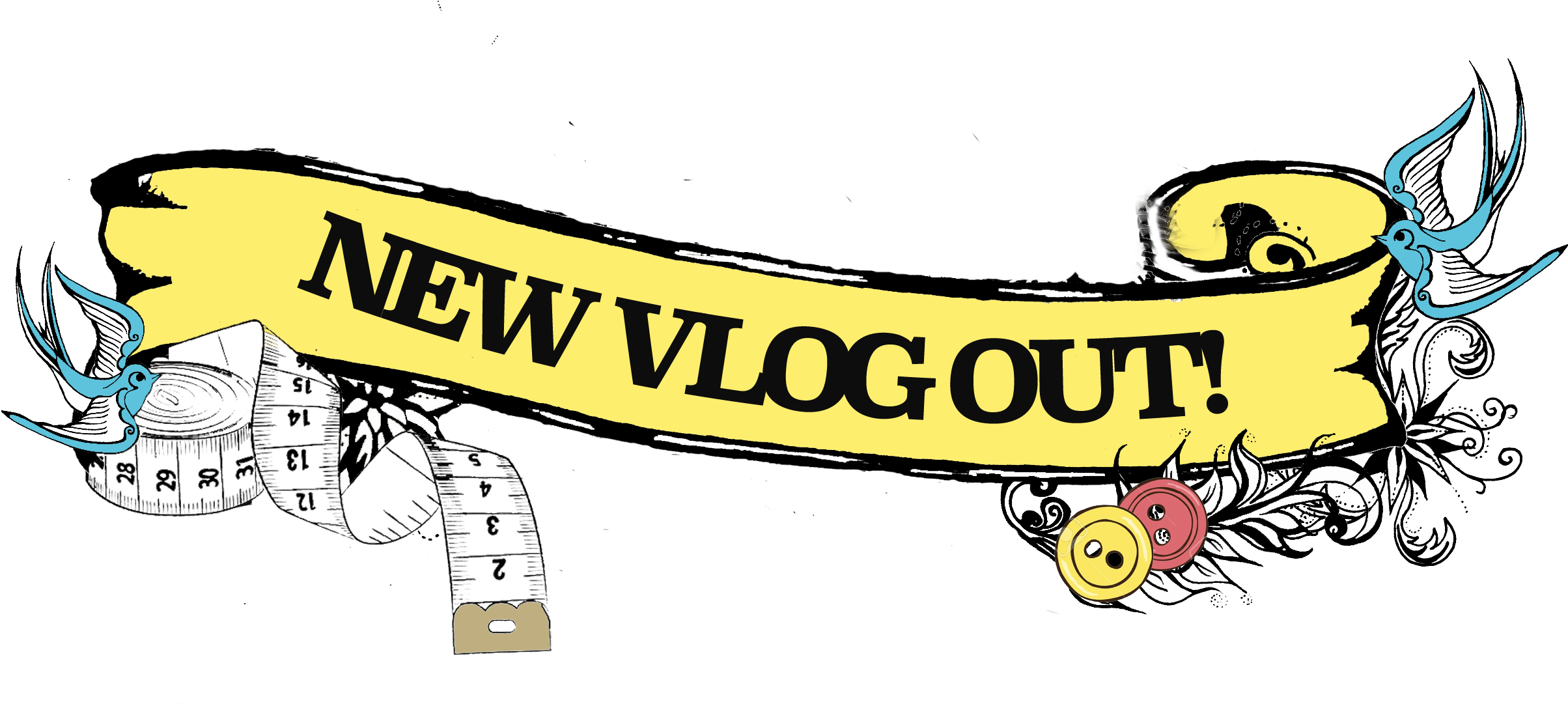 New Vlog November's Fabric Haul & Sewing Plans - Graphic Design (2430x1181), Png Download