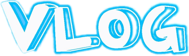 Влог Vlog Freetoedit - Vlog (650x195), Png Download