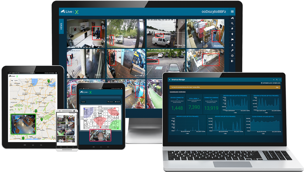 Combo V9 1200 - Closed-circuit Television (1000x573), Png Download