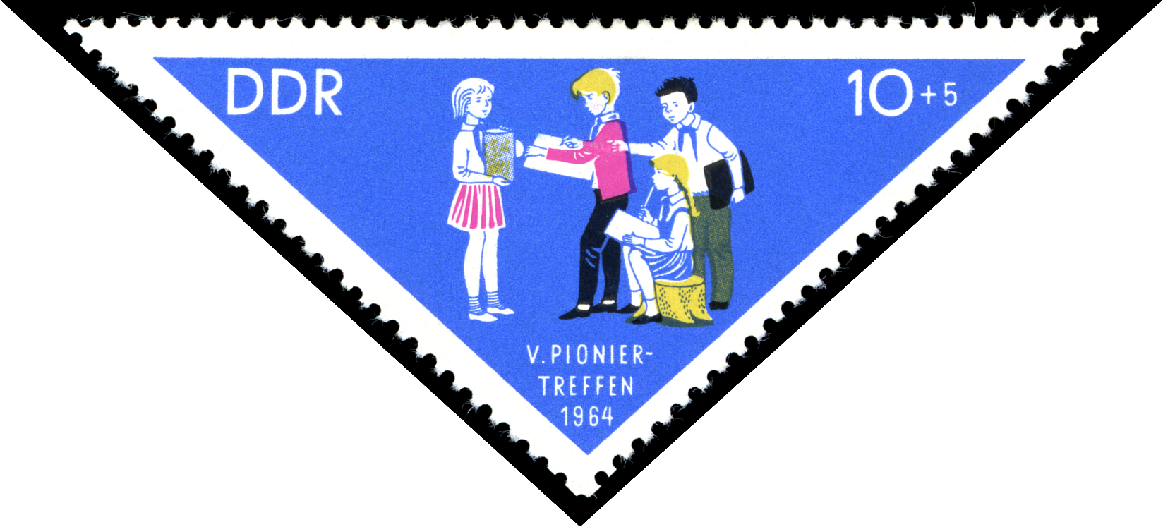 Stamps Of Germany 1964, Minr 1045 - Postage Stamp (1648x747), Png Download