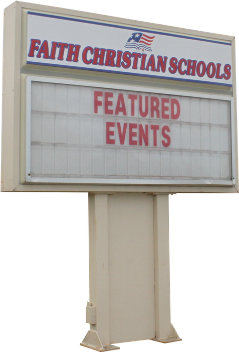 Fcs Homepage Sign - Signage (500x700), Png Download