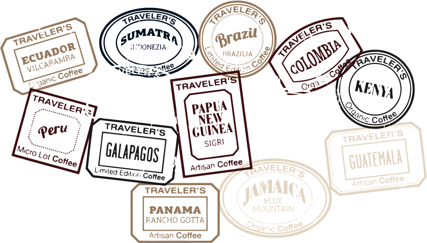 Stamps Artisan Coffee Deisgn Branding Stickers - Sticker (1400x841), Png Download