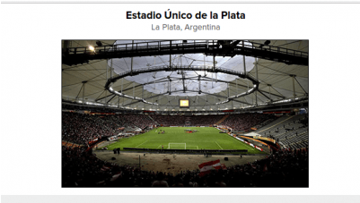 Estadio Unico De La Plata (400x300), Png Download
