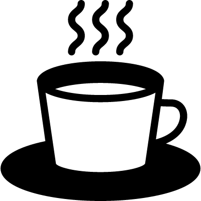 Cup Of Hot Coffee Vector - Hot Drink Drink Icon (400x400), Png Download